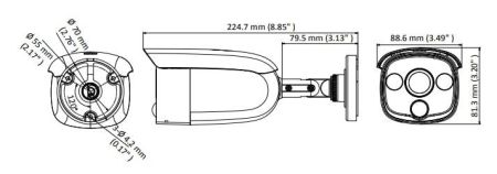 Видеокамера 2Мп Ultra-Low Light PIR HikVision DS-2CE12D8T-PIRL (3.6 мм)