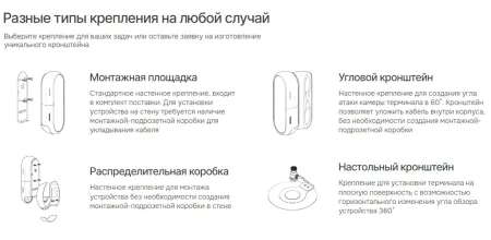 Биометрический терминал Ovision OGATE Mini распознавания лиц