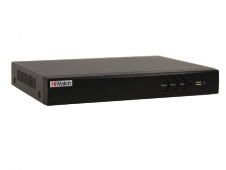 Видеорегистратор 16-канальный гибридный HiWatch DS-H216UA(B) c технологией AoC и Motion Detection 2.0