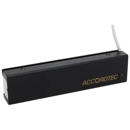 Электромагнитный замок AccordTec ML-200K-3 Premium Black с планкой Электромагнитный замок AccordTec ML-200K-3 Premium Black с планкой