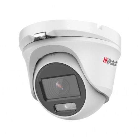 Уличная HD-TVI видеокамера 2Мп ColorVu HiWatch DS-T203L(C) (2.8 мм)