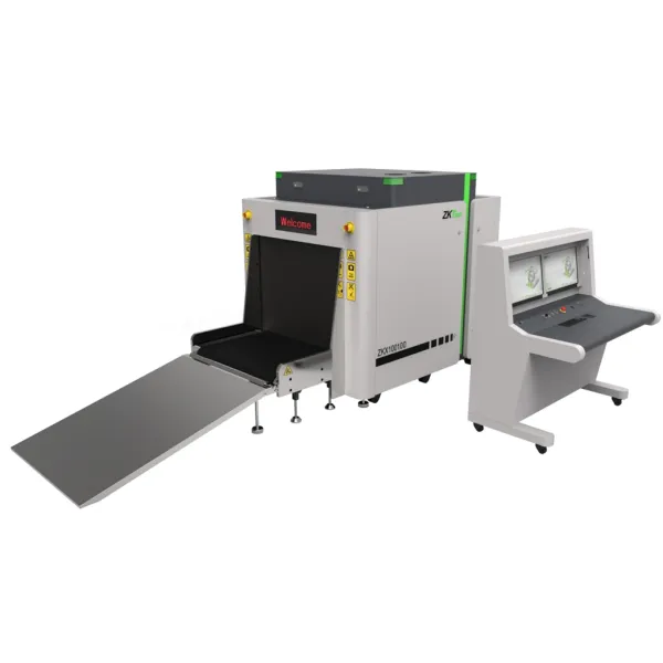 Рентгеновский интроскоп ZKTeco ZKX100100D с двумя проекциями, для багажа Рентгеновский интроскоп ZKTeco ZKX100100D с двумя проекциями, для багажа