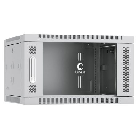 Шкаф телекоммуникационный 19" Cabeus SH-05F-6U60/45, настенный 6U