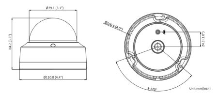 Антивандальная IP-видеокамера 2Мп HikVision DS-2CD2123G2-IS (4 мм) с технологией AcuSense