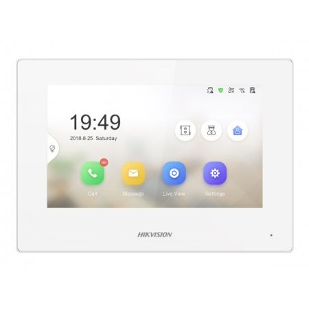 IP-видеодомофон 7″ HikVision DS-KH6320-LE1(B)/White с питанием по PoE