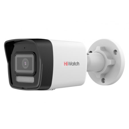 Уличная IP-камера 8Мп HiWatch DS-I850M (2.8 мм) с интеллектуальной подсветкой и микрофоном