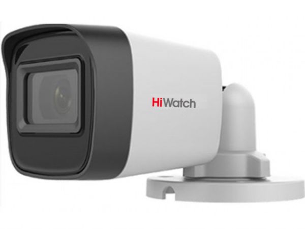 Уличная 5Мп HD-TVI видеокамера HiWatch DS-T500(C) (2.8 мм)