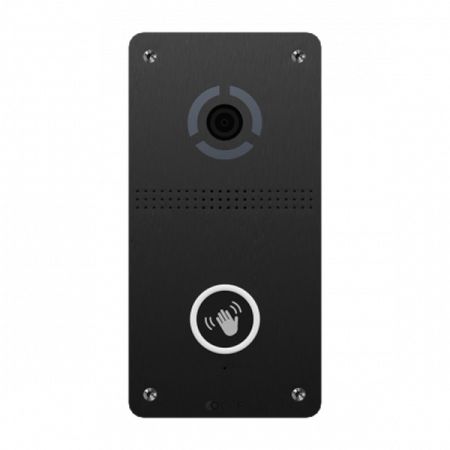 Вызывная панель бесконтактная Bas-IP AV-05FD Black, врезная