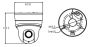 Скоростная PTZ IP-видеокамера HikVision DS-2DE2204IW-DE3 2 Мп