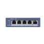 Неуправляемый 4-портовый PoE коммутатор HikVision DS-3E0505P-E