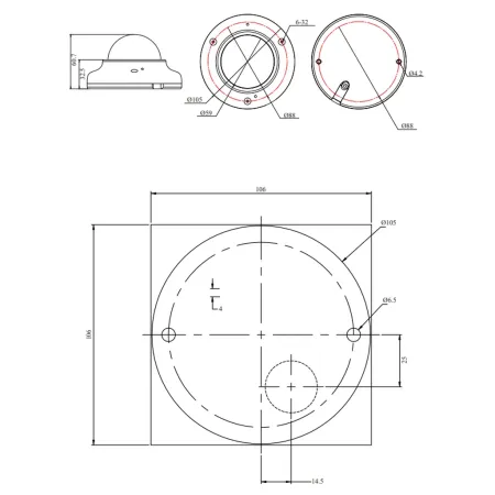 IP-видеокамера 2Мп Rubezh RV-3NCF2166 (8.0) IP-видеокамера 2Мп Rubezh RV-3NCF2166 (8.0)
