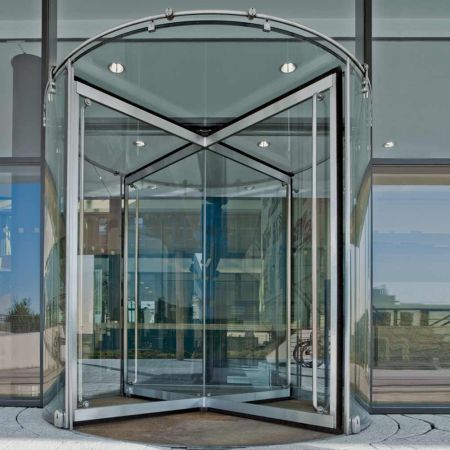 Карусельные двери dormakaba ATRIUM FLEX