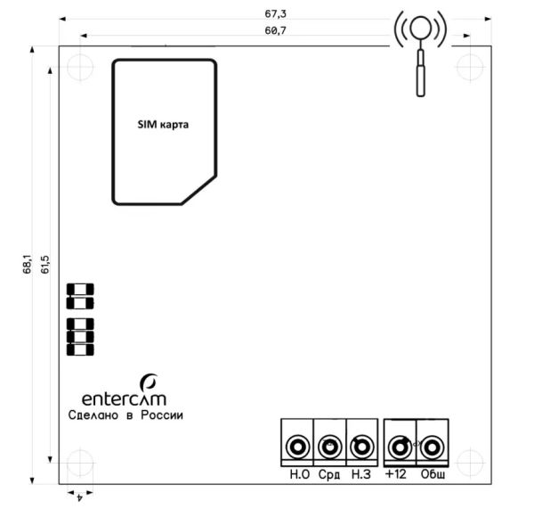 GSM-модуль Entercam GM-01