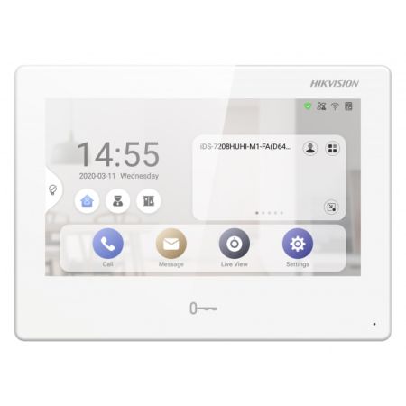 IP-видеодомофон 7″ HikVision DS-KH9310-WTE1(B) с питанием по PoE