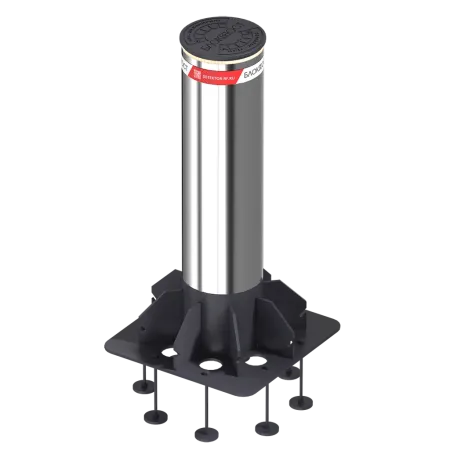 Противотаранный боллард Блокпост К12 стационарный из нержавеющей стали Противотаранный боллард Блокпост К12 стационарный из нержавеющей стали