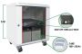 Источник бесперебойного питания SKAT-UPS 1000 исп.V RACK+2x9Ah