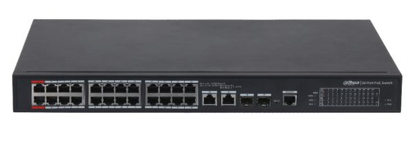 Управляемый POE коммутатор 26-портовый Dahua DH-PFS4226-24ET-240
