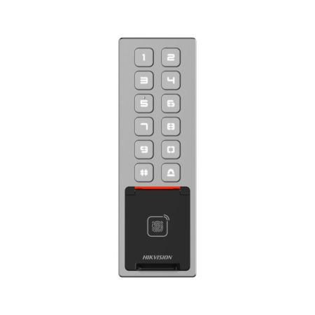 Биометрический терминал HikVision DS-K1T805EBFWX со считывателями отпечатков пальцев, карт EM, Wi-Fi и Bluetooth