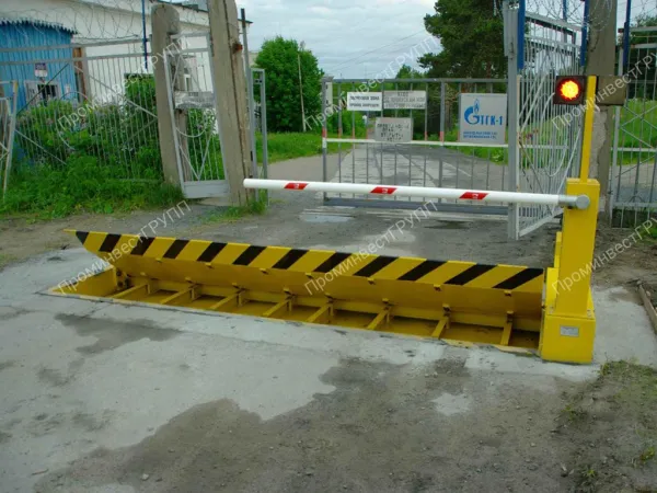 Противотаранная дорожно-заградительная установка ПДЗУ-L-3 с дорожным покрытием Противотаранная дорожно-заградительная установка ПДЗУ-L-3 с дорожным покрытием