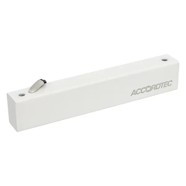 Электромагнитный замок AccordTec ML-100K с уголком, белый Электромагнитный замок AccordTec ML-100K с уголком, белый