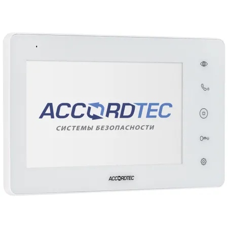 Монитор видеодомофона AccordTec AT-VD A752C/SD WH Монитор видеодомофона AccordTec AT-VD A752C/SD WH