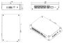 Неуправляемый 4-портовый PoE коммутатор Dahua DH-PFS3106-4ET-60