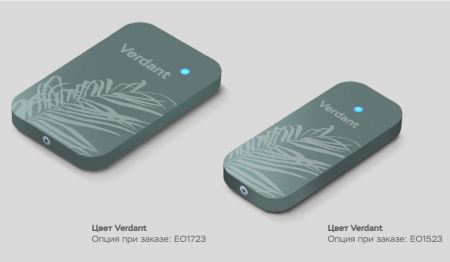 Считыватель бесконтактных карт ESMART® Reader LITE серии STONE Mullion, Silverite