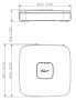IP-видеорегистратор 4-канальный 4K Smart 1U 4PoE WizSense Dahua DHI-NVR2104-P-I