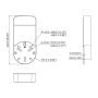 Монтажная коробка Dahua DH-PFA12A