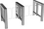 Боковой модуль распашного турникета Cominfo EasyGate SG 1000-S-1W