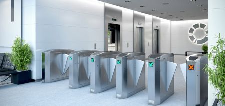 Боковая секция A раздвижного турникета Magnetic MPR-112A-A131 520 мм, с PUR створками