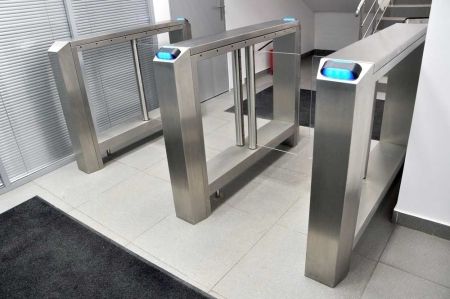 Боковой модуль распашного турникета Gotschlich Axioma DF 1025H (900 мм) (6AXI1EC-BS/BM)