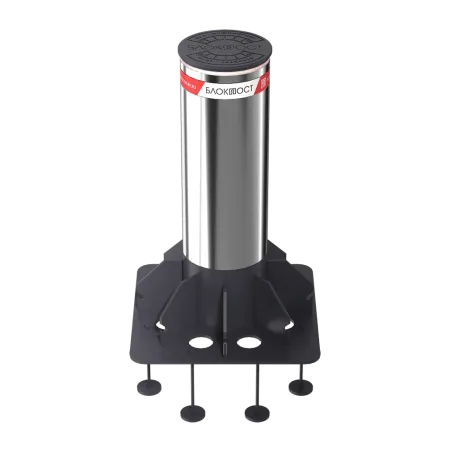 Противотаранный боллард Блокпост К4 стационарный из нержавеющей стали Противотаранный боллард Блокпост К4 стационарный из нержавеющей стали