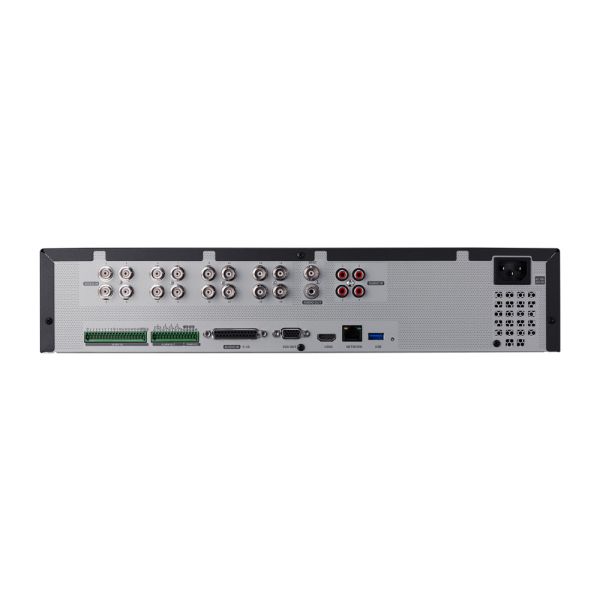 Мультиформатный гибридный 16-канальный видеорегистратор Wisenet HRX-1635