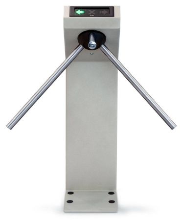 Турникет-трипод PERCo-TTR-04.1R из окрашенной стали, светло-бежевый (с планками)