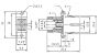 Оптический проходной адаптер Hyperline FA-P11Z-SC/SC-N/BK-BL, SC-SC, SM, simplex