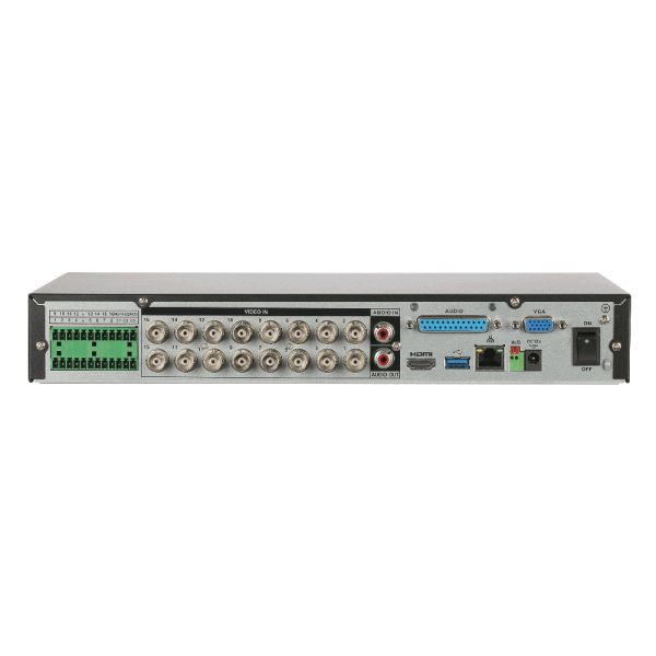 16-канальный HDCVI-видеорегистратор Dahua DH-XVR5116HE-I3 с распознаванием лиц