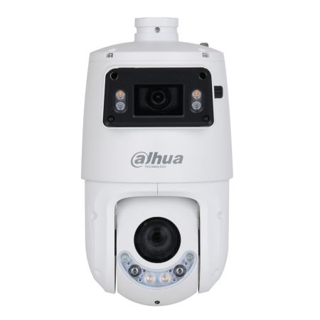 Двойная PTZ видеокамера 4Мп Dahua DH-SDT4E425-4F-GB-A-PV1 с ИИ и активным сдерживанием