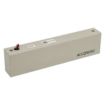 Электромагнитный замок AccordTec ML-350N с уголком, серый Электромагнитный замок AccordTec ML-350N с уголком, серый
