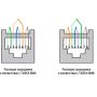 Коннектор RJ-45 Cabeus 8P8C под витую пару, категория 5e, универсальный