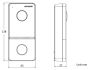 IP вызывная панель 2Мп HikVision DS-KV6103-PE1(C) на одного абонента с ИК-подсветкой
