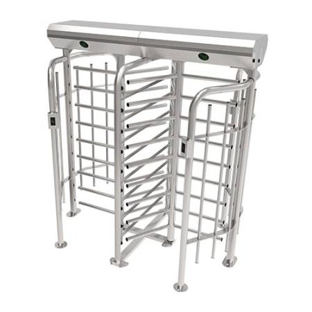 Турникет полноростовой двухпроходной ZKTeco FHT2311D 3-х лопастной (120°), с RFID считывателями