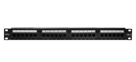 Патч-панель 19" SUPRLAN, 24хRJ-45, UTP, Cat.5e, 1U (10-0403)