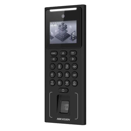 Терминал доступа Wi-Fi HikVision DS-K1T321MFWX с распознаванием лиц, отпечатков пальцев, карт Mifare