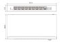 Неуправляемый 8-портовый PoE коммутатор HikVision DS-3E0510P-E/M
