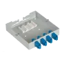 Кросс оптический ШКОН-Р/1-4-SC~4-SC/SM~4-SC/UPC настенный
