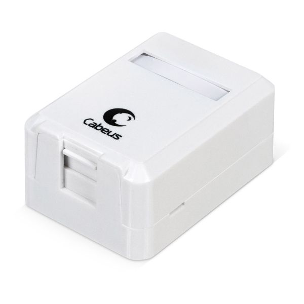 Корпус внешней настенной розетки Cabeus MB-1 на 1 Keystone