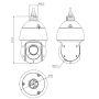PTZ IP-видеокамера 2Мп Dahua DH-SD49216DB-HNY с 16× оптическим увеличением