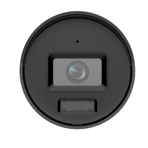 Сетевая IP-видеокамера ColorVu 4Мп HikVision DS-2CD2047G2H-LIU/SL (2.8 мм), черная с интеллектуальной гибридной подсветкой
