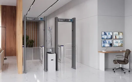 Арочный металлодетектор Блокпост PC Vx 1800 (18/12/6), IP65, с видеонаблюдением